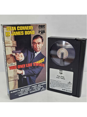 Sean Connery James Bond You Only Live Twice BETAMAX CBS Fox Video 1967 BETA